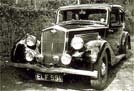 1937 Wolseley 14/56 S2 Saloon 