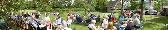 SVVS Picnickers at Church Farm, Horne