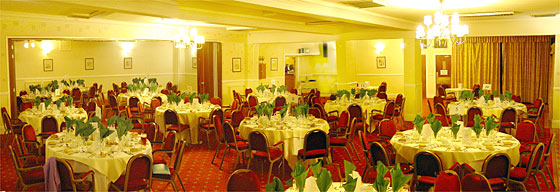 The Brokes Suite at Reigate Manor Hotel.