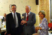 Joe Brickwood & Bob Drew, Chairman's Cup for Treasure Hunt.